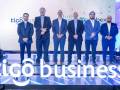 De izq. a der.: Jhon Ballesteros, Arquitecto Regional de Soluciones para Millicom; Giancarlo Orsenigo, Gerente de Producto Tigo Business; Rafael Villavicencio, Especialista de Soluciones de Colaboración de Cisco para Centroamérica; Salvatore Farina, Vicepresidente Tigo Business; Mauricio Trujillo, Jefe de Producto Tigo Business; Luis Romero, Gerente Regional de Cuentas de Cisco.