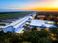<i>Los puntos de servicio del aeropuerto internacional San Óscar Arnulfo Romero aumentaron de manera significativa, pasando de 82 a 122 posiciones de atención. Foto de cortesía</i>