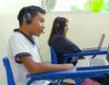 <i>Para Centroamérica, la experiencia salvadoreña abre una discusión sobre cómo utilizar la IA para atender desafíos educativos persistentes, especialmente en sistemas que necesitan mejorar resultados y ampliar oportunidades. (Foto: Banco Mundial)</i>