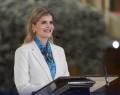 <i>La mandataria Laura Fernández dijo que pese a que instruyó a la ministra Trejos a compartir el acuerdo con todos los sectores, ninguno lo ha recibido íntegro, por lo cual procedió a destituirla. Foto de cortesía</i>