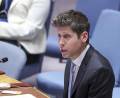 <i>Puede que seamos los creadores de esta tecnología, pero no somos los héroes de esta historia, dijo Altman, ante la ONU. (Foto: EFE)</i>