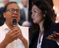 La izquierda representada por Roberto Sánchez (Juntos por el Perú) y la ultraderecha por Keiko Fujimori (Fuerza Popular) definirán este domingo el rumbo de Perú. (Fotos: EFE)