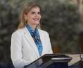 <i>La mandataria Laura Fernández dijo que pese a que instruyó a la ministra Trejos a compartir el acuerdo con todos los sectores, ninguno lo ha recibido íntegro, por lo cual procedió a destituirla. Foto de cortesía</i>
