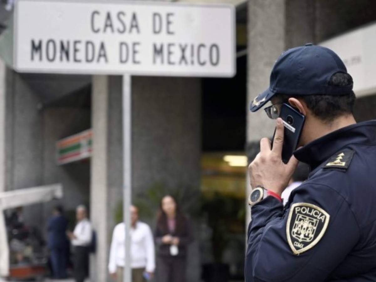 México: Roban US$2,5 millones de sucursal de la Casa de Moneda