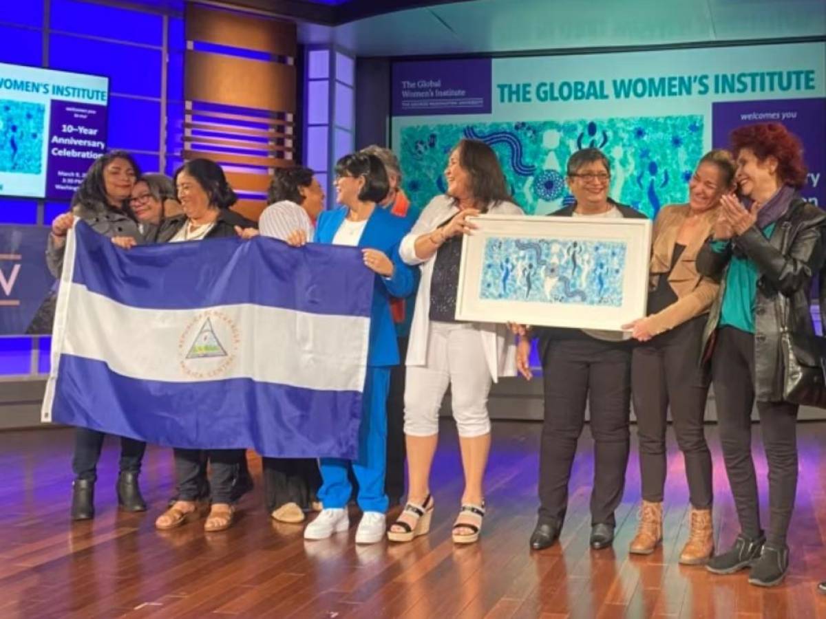 Nicaragüenses liberadas reciben premio por activismo en EEUU