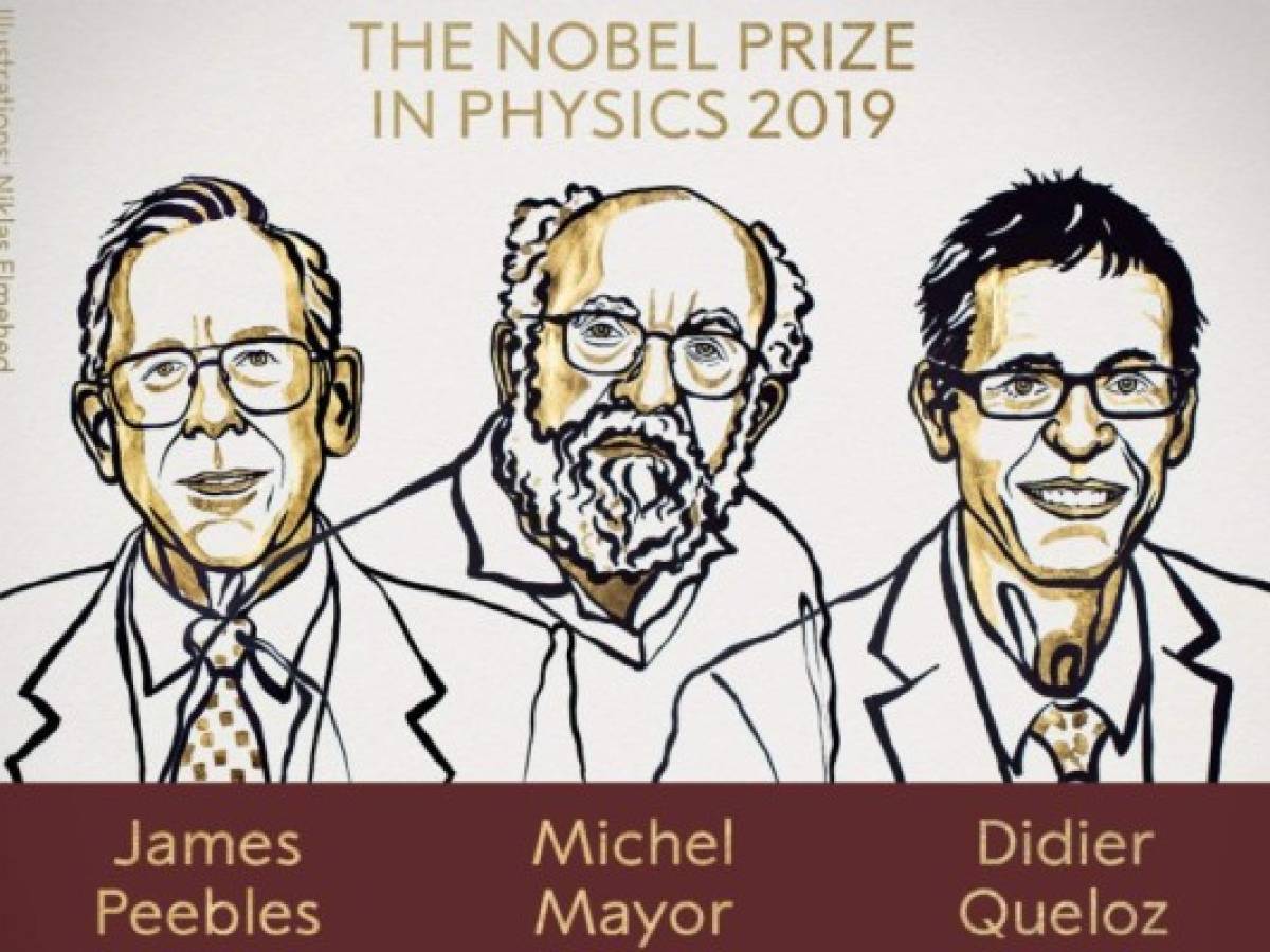 Nobel de Física 2019 premia al trabajo de tres cosmólogos