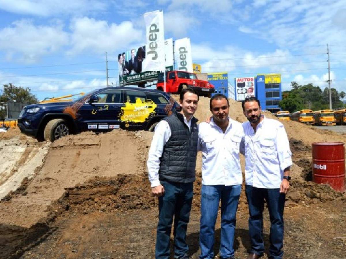 Jeep inaugura pista 4x4 'JEEP CHALLENGE”