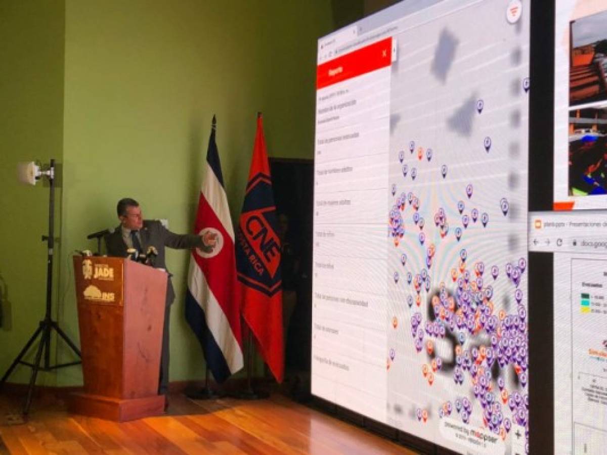 Costa Rica realiza primer simulacro nacional para responder a terremotos