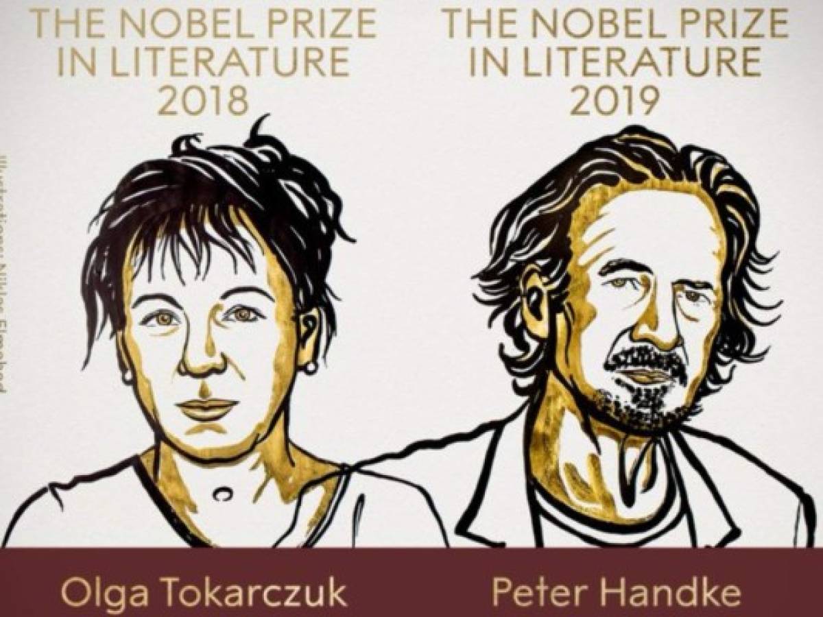 Olga Tokarczuk y Peter Handke reciben Nobel de Literatura 2018 y 2019, respectivamente
