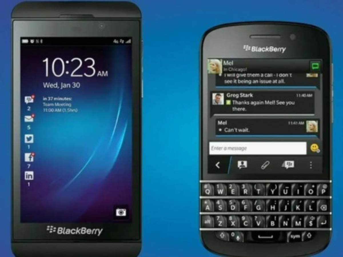 Los teléfonos BlackBerryOS se quedan sin servicios