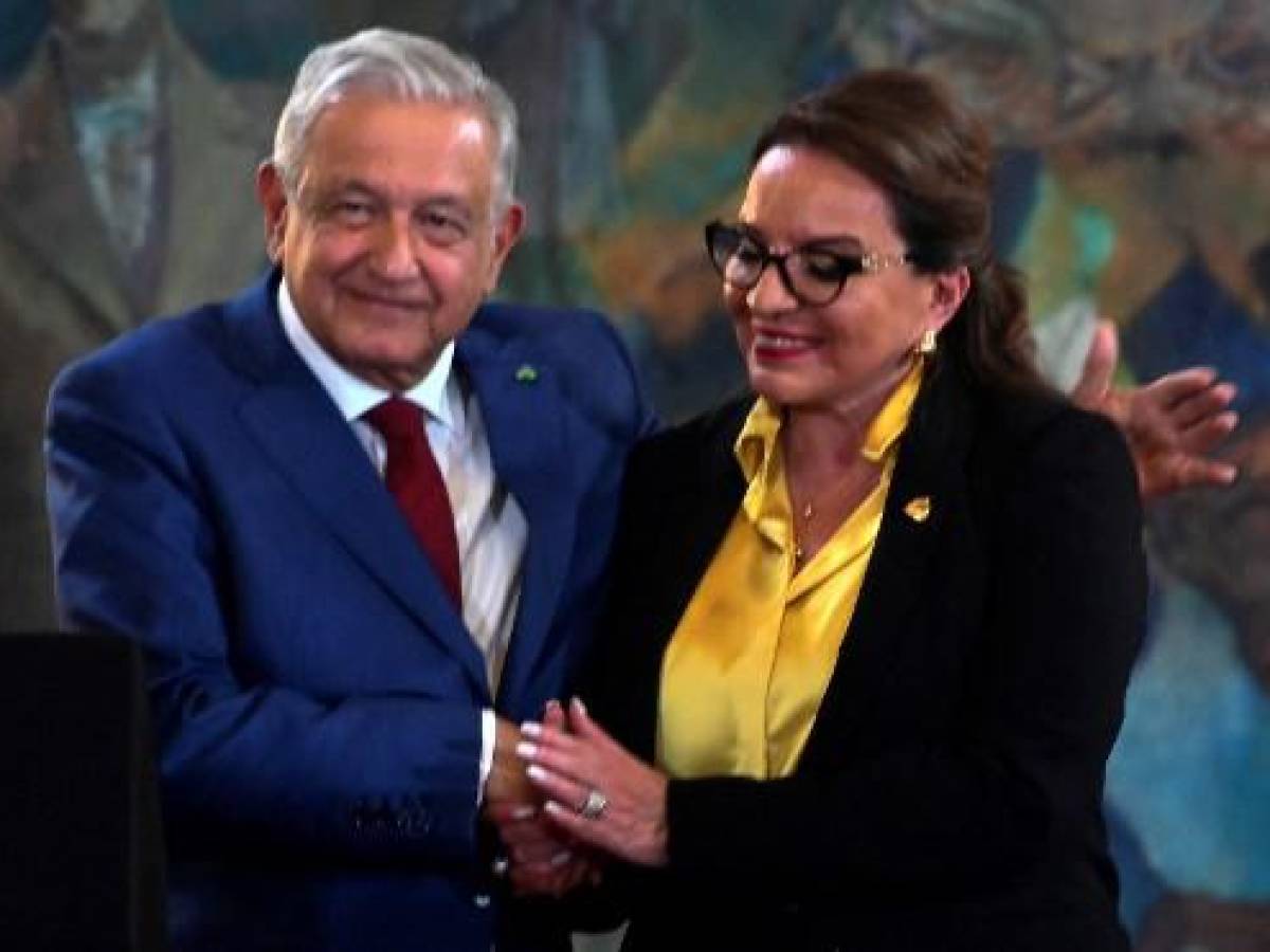 AMLO y Honduras acuerdan estrategia para frenar migración y fortalecer cooperación