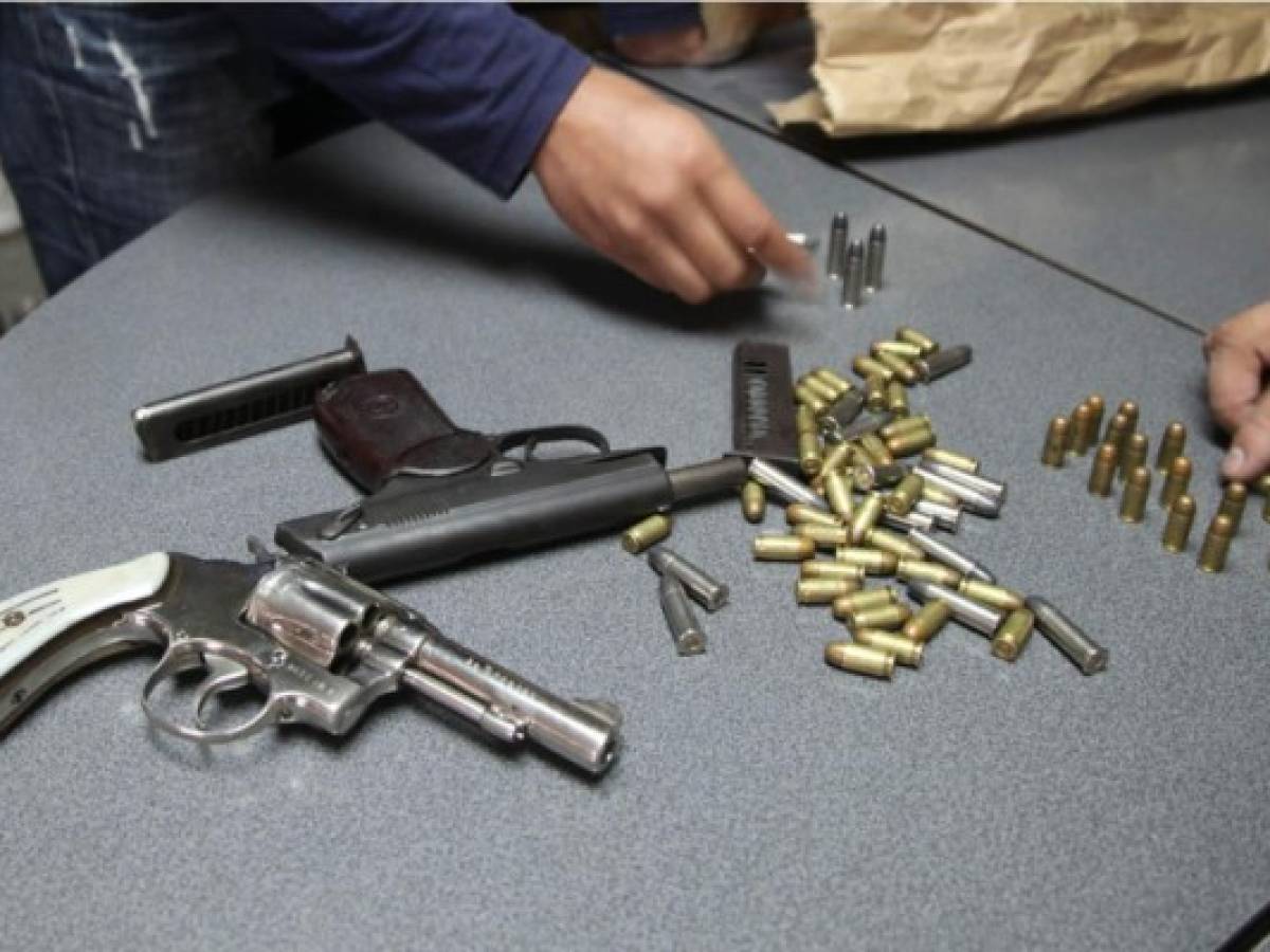 Homicidios bajaron en Nicaragua por decomiso de armas 