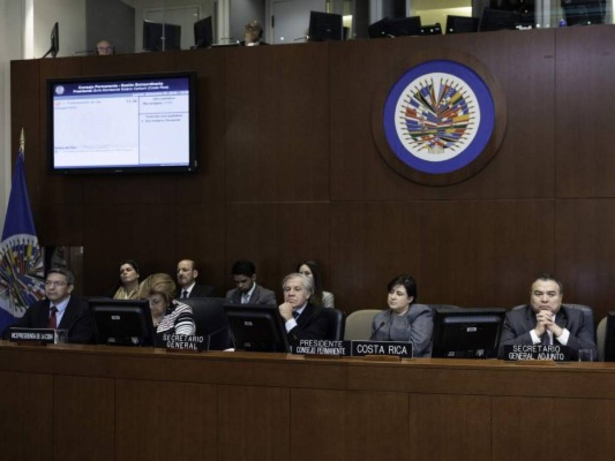 La OEA inicia el proceso para aplicar la Carta Democrática a Nicaragua