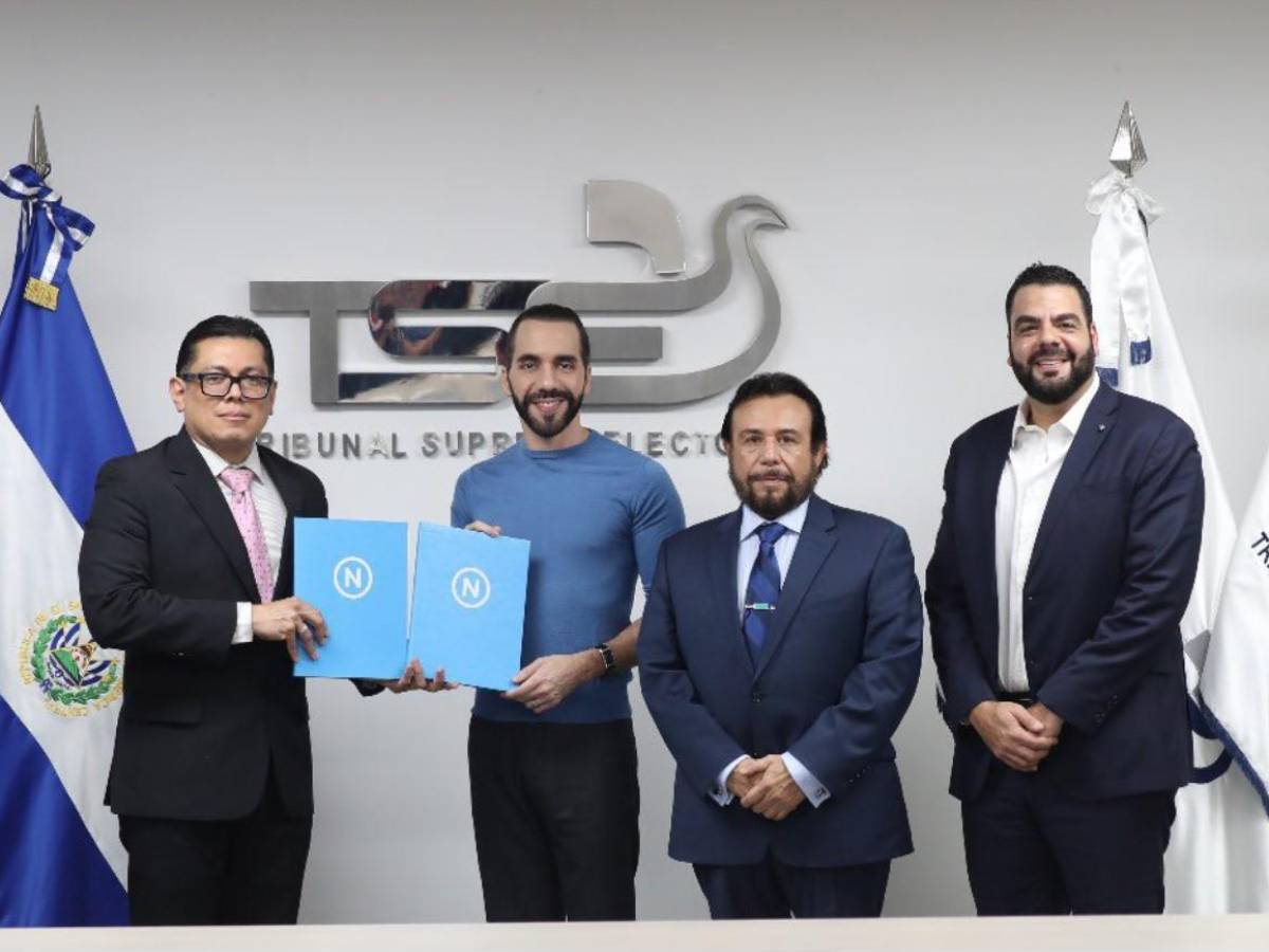 Al filo del plazo. Nayib Bukele inscribe su polémica candidatura a la reelección en El Salvador