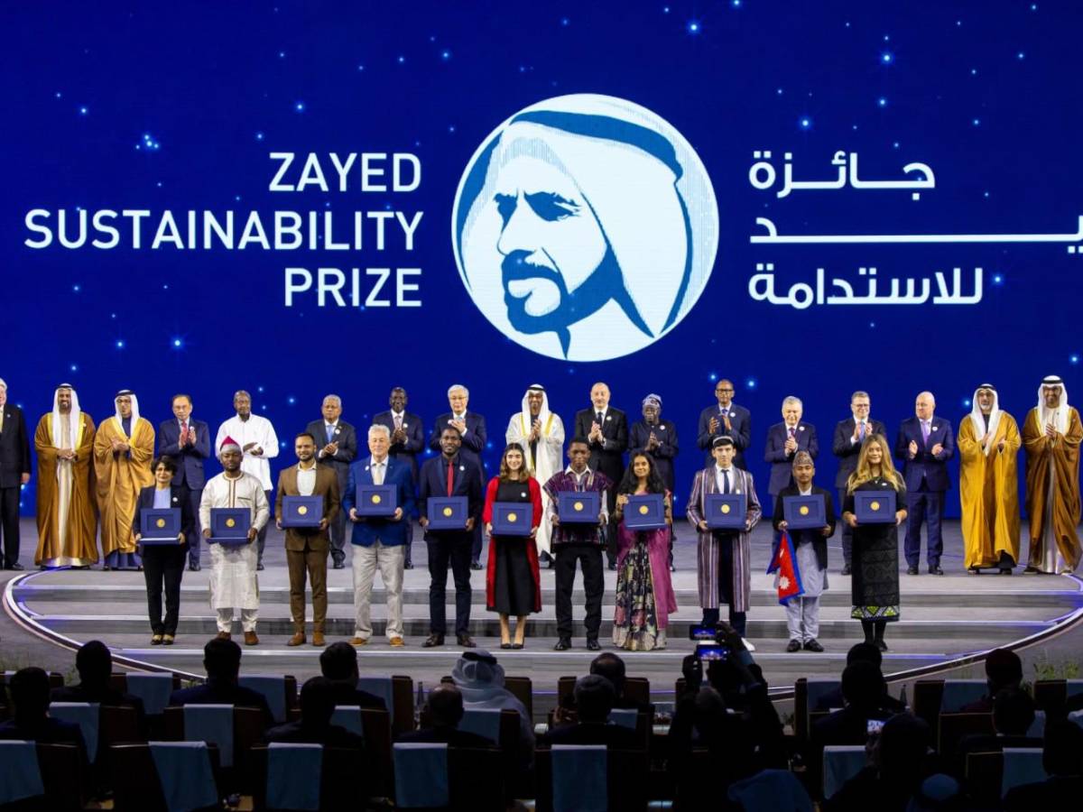 Premio Zayed a la Sostenibilidad celebra a los innovadores que impulsan el progreso global