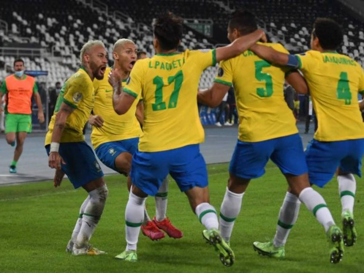 Compa América: Con polémica victoria ante Colombia, pero Brasil avanza