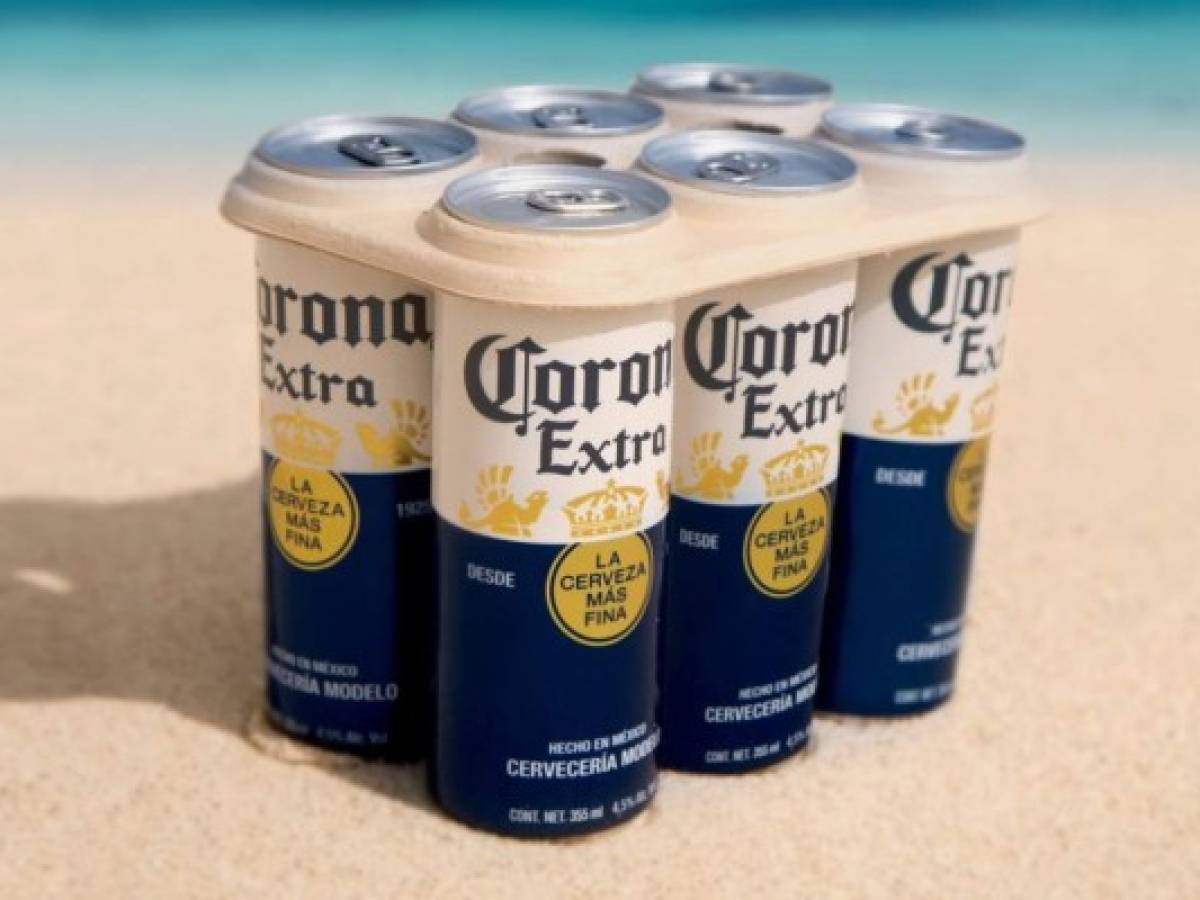 Corona usará anillos biodegradables para sujetar a sus 'six packs'