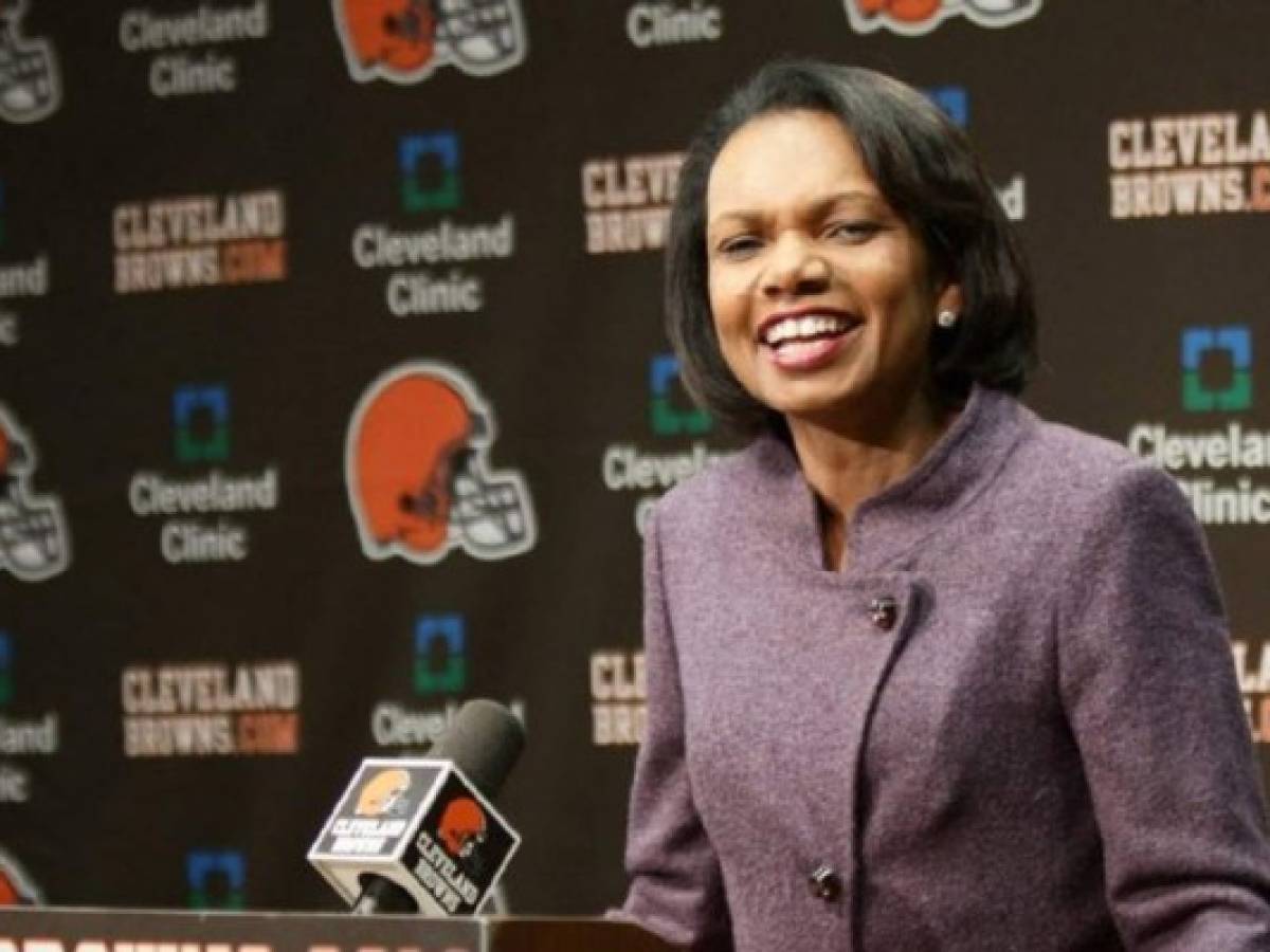 Condoleezza Rice quiere dirigir la NFL