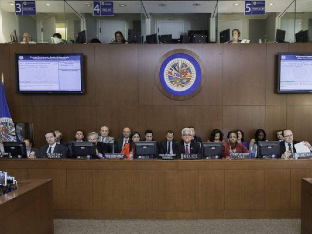 La OEA atenta al desarrollo de la crisis de Venezuela