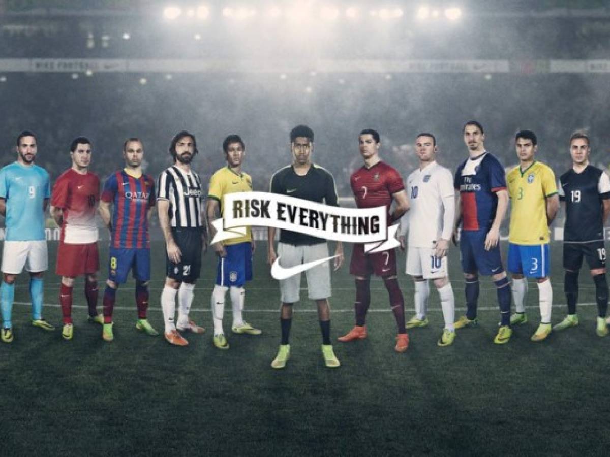 'Arriésgalo todo'- Nike 2014, un anuncio lleno de estrellas que deleita a los futboleros