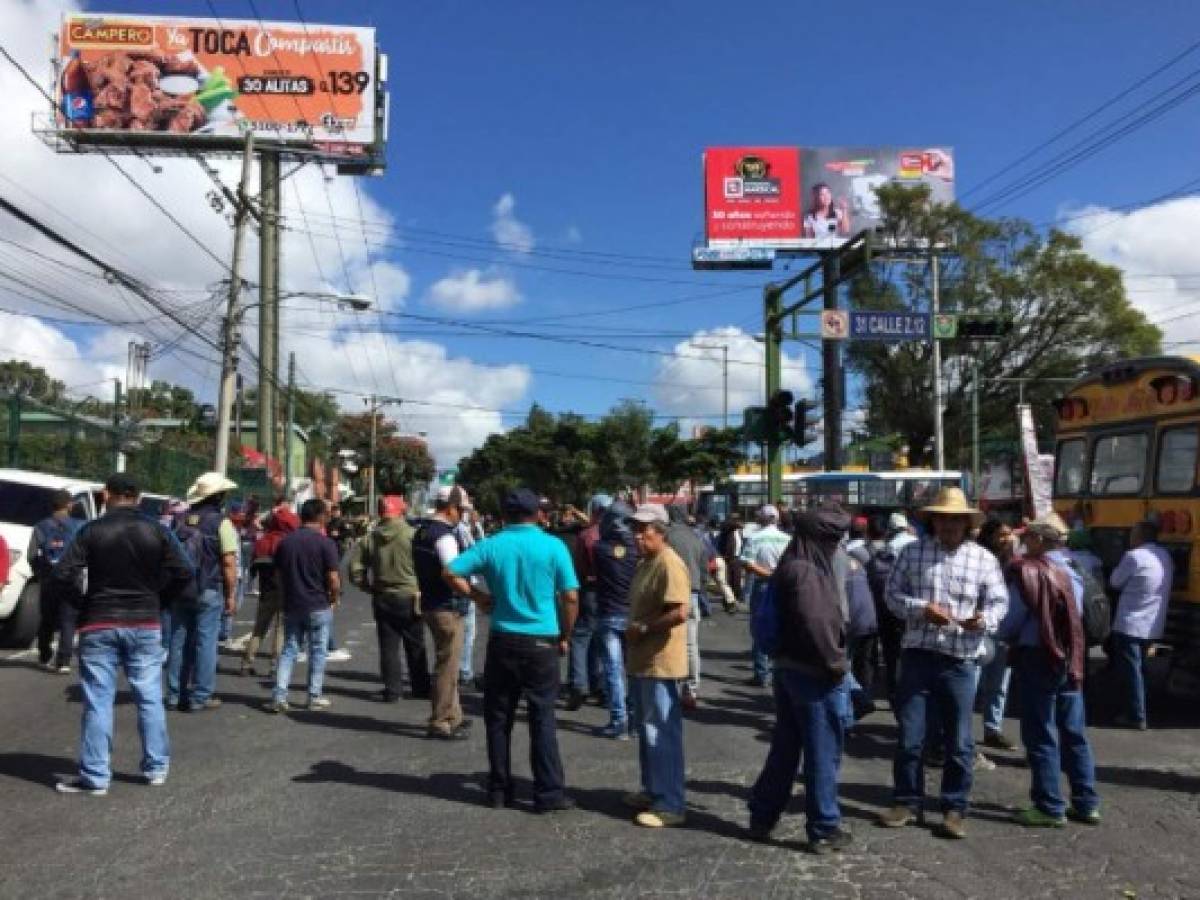 Guatemala: Protestas de universitarios bloquean accesos a la capital