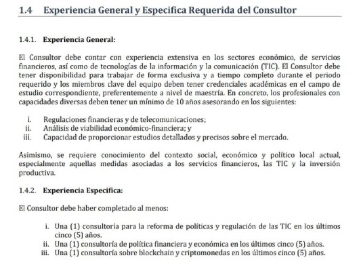 BCIE busca consultora que 'ayude en la implementación del Bitcoin en El Salvador'