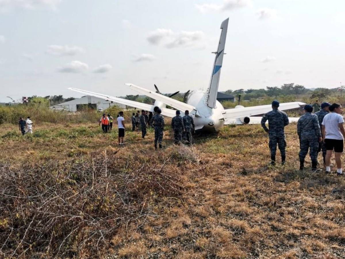 Guatemala: Avión se accidenta en el aeropuerto Mundo Maya sin causar heridos