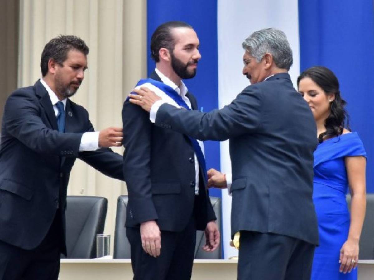 Nayib Bukele jura como presidente de El Salvador para el período 2019-2024