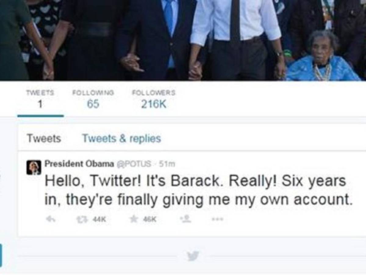 @POTUS: 'Hola, Twitter! Soy Obama, de verdad'