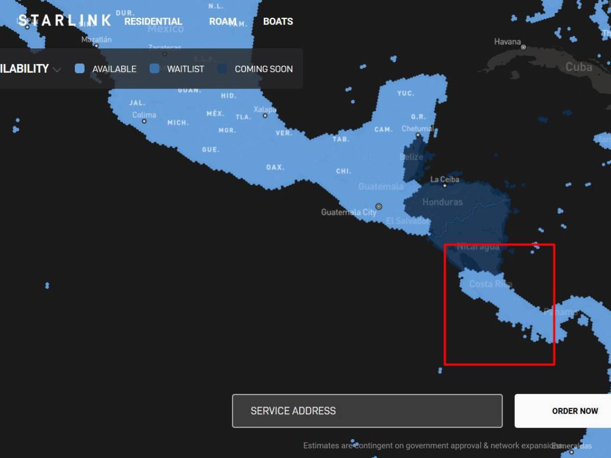 Starlink Kit de Internet Satelital Estándar