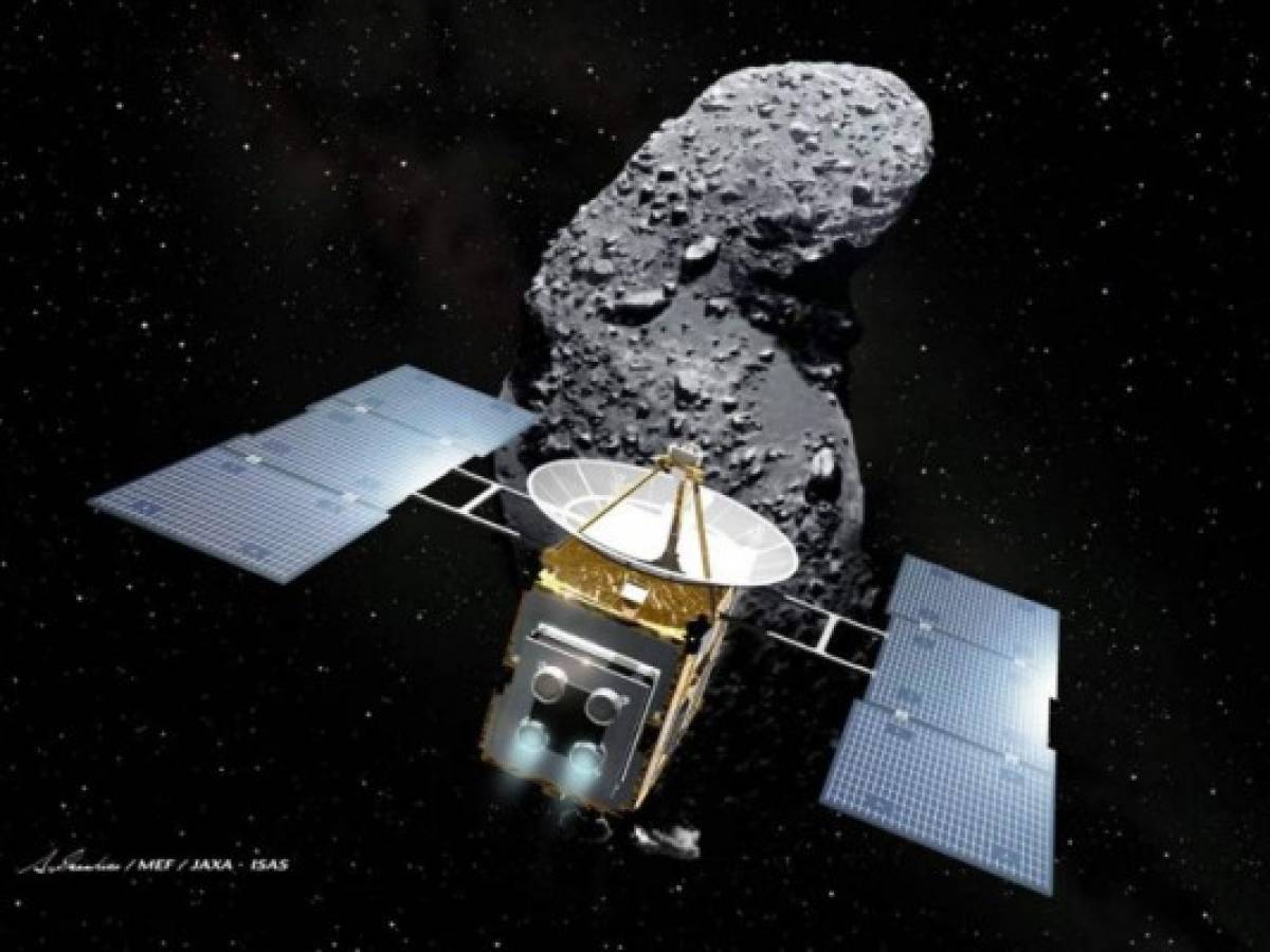 Japón lanza microrobots exploradores sobre un asteroide