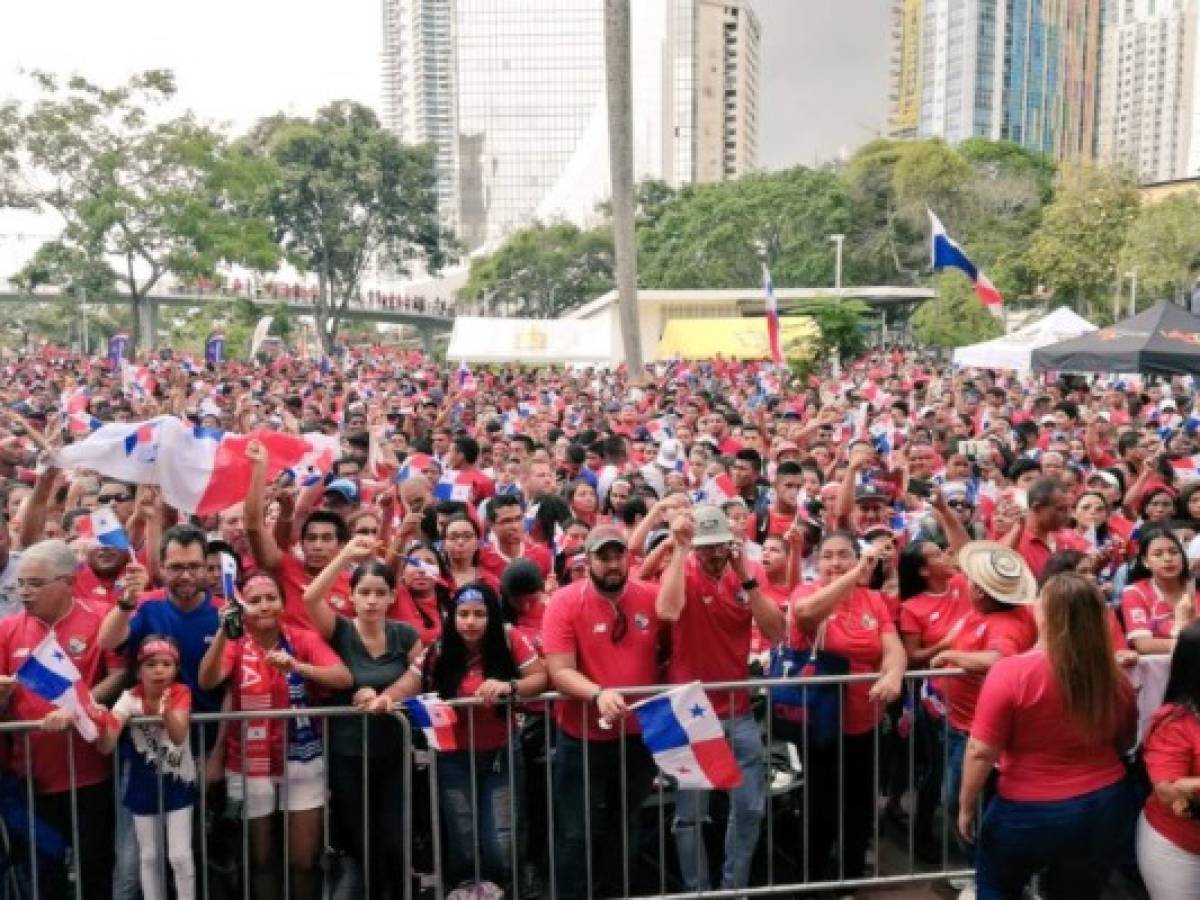 La fiebre mundialista paraliza a Panamá
