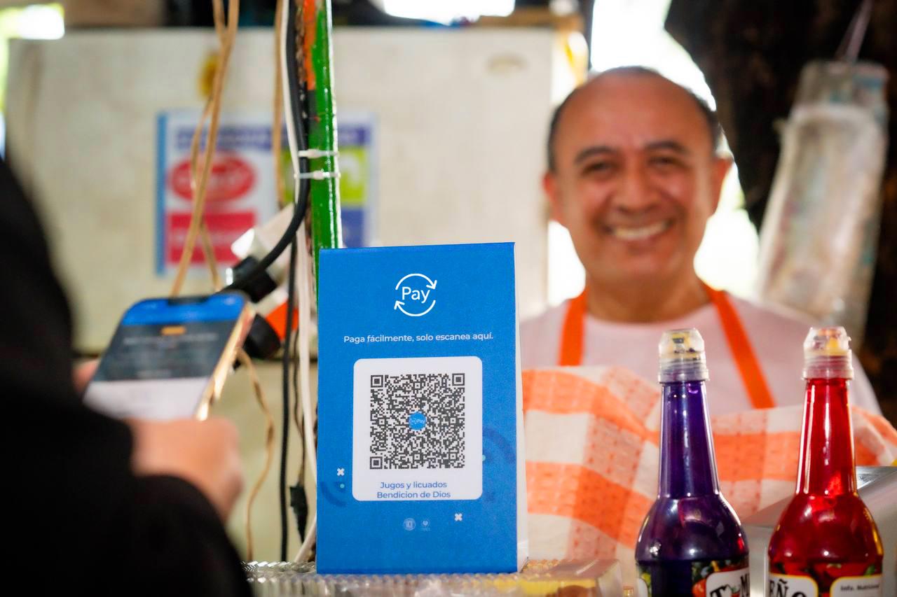 <i>El sistema se está implementando en el Centro Histórico de San Salvador, mercados y otros espacios comerciales, así como a través de un mecanismo de referidos por parte de usuarios. Foto de cortesía</i>