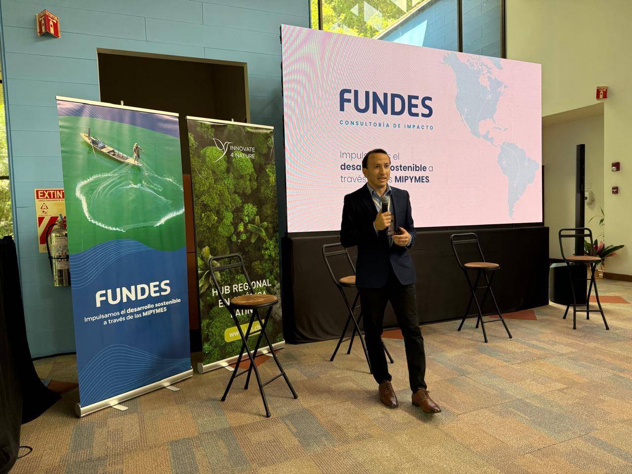 FUNDES es la consultora de impacto especializada en mipymes en América Latina y el Caribe con 40 años de experiencia, presencia en más de 20 países y más de 2 millones de mipymes impactadas. Foto de cortesía