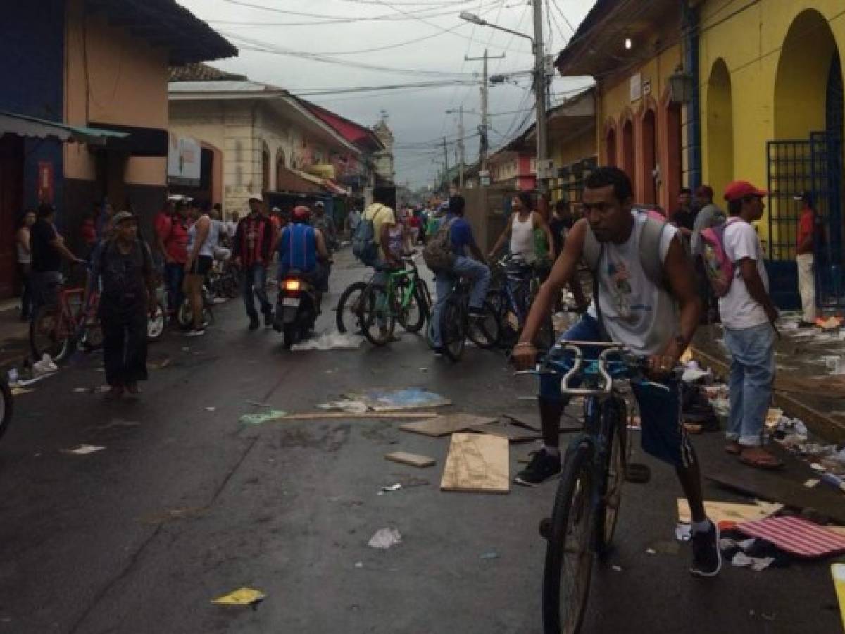 Nicaragua: Represión y vandalismo en la ciudad de Granada