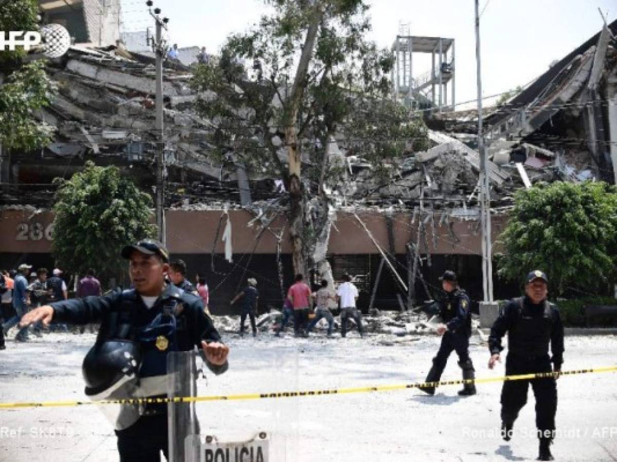 Terremoto de 7,1 sacude a la Ciudad de México