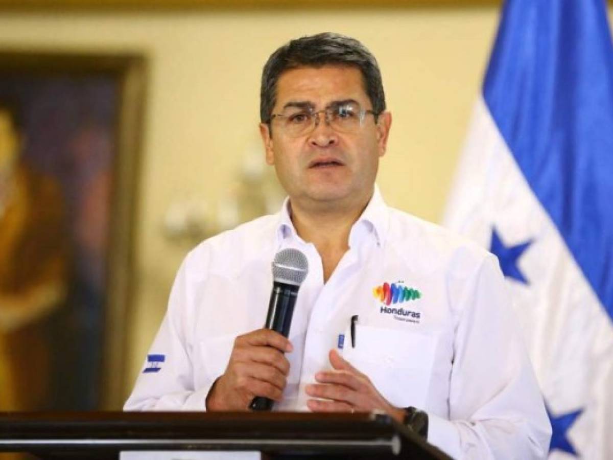 Presidente de Honduras: 'Ni mi Gobierno ni yo protegeremos a nadie”  