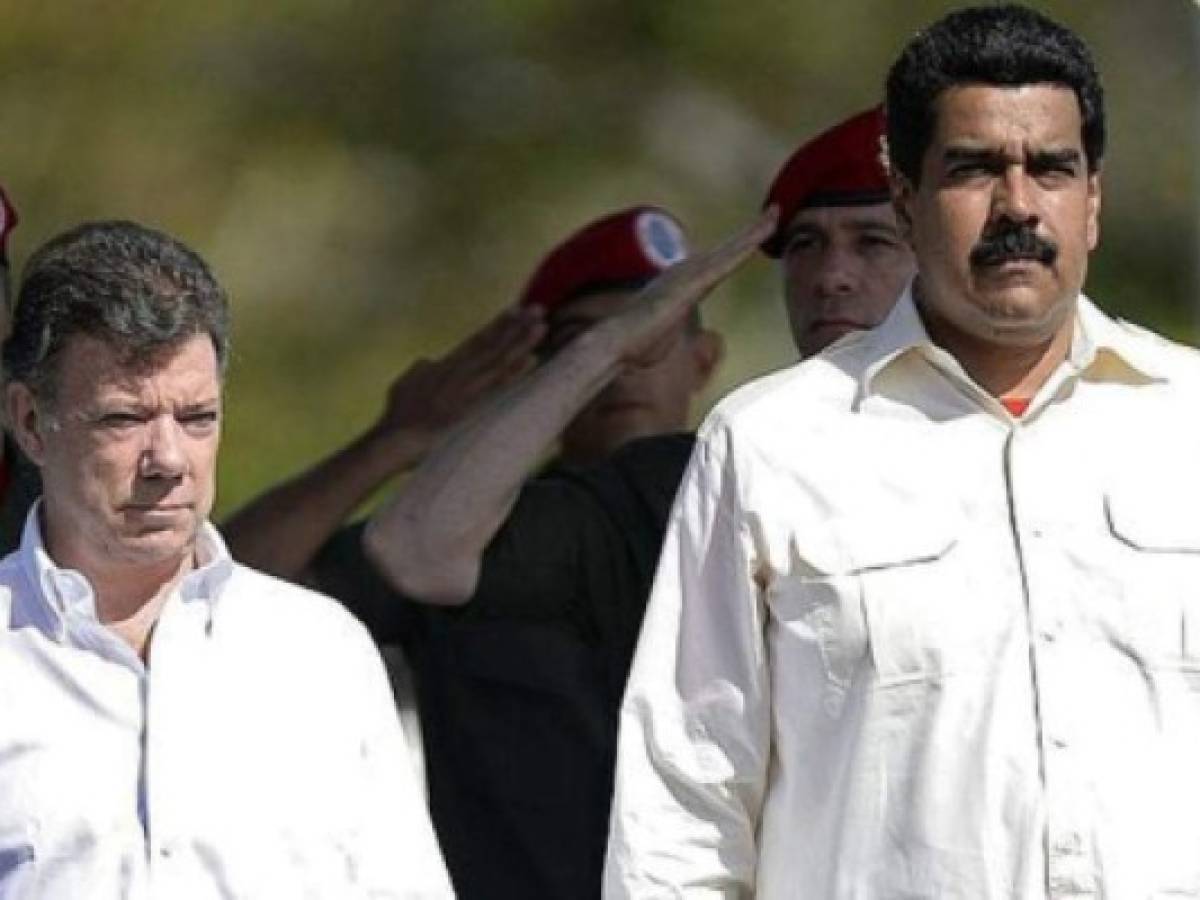 Crisis Colombia-Venezuela: Santos y Maduro tensan posiciones