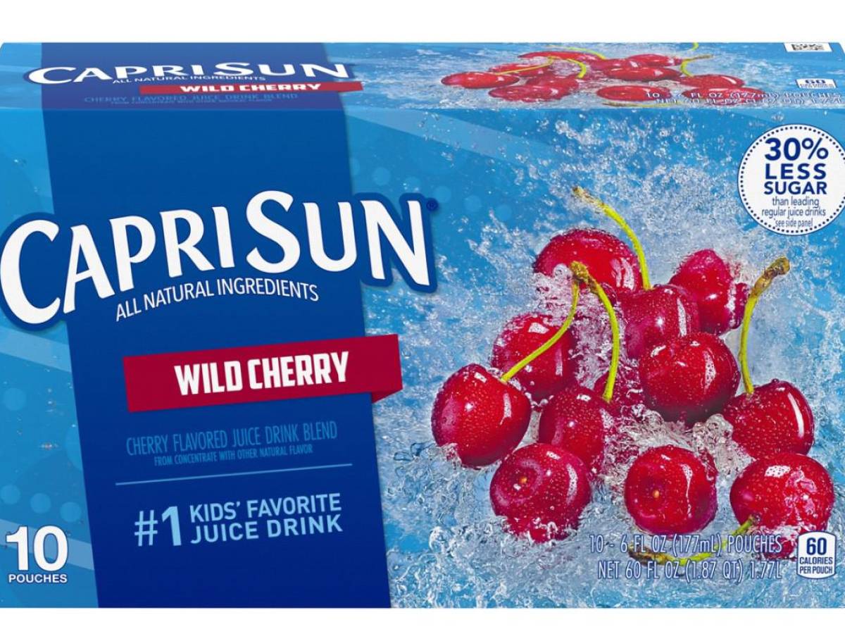 Retiran miles de cajas de Capri Sun luego que bebida se mezclara con solución de limpieza