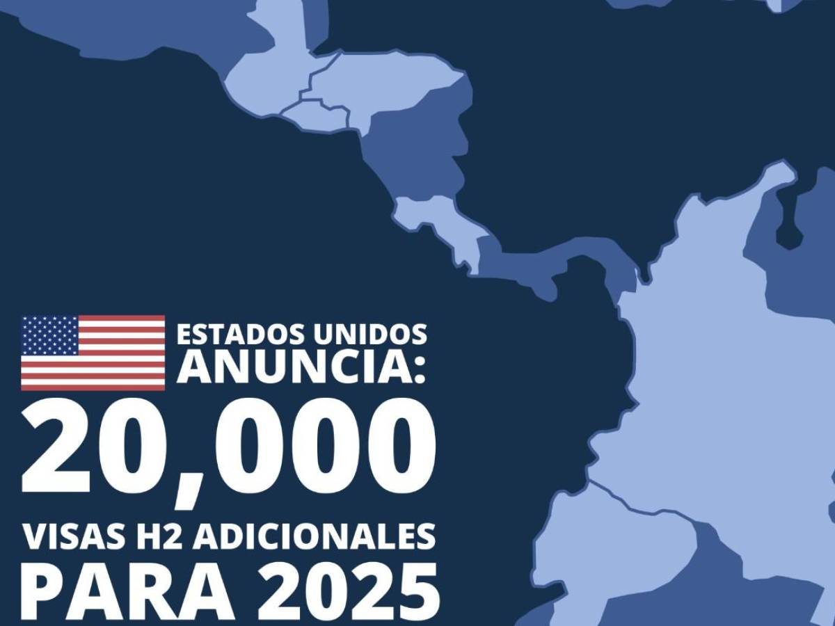 EEUU destinará 20.000 visas de trabajo para solicitantes de Centroamérica, Colombia, Ecuador y Haití