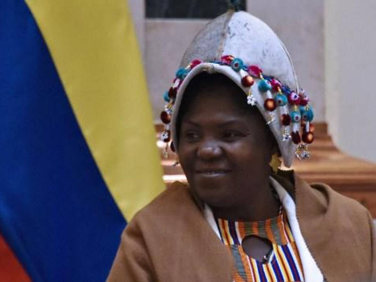 Francia Márquez, primera vicepresidenta afro de Colombia