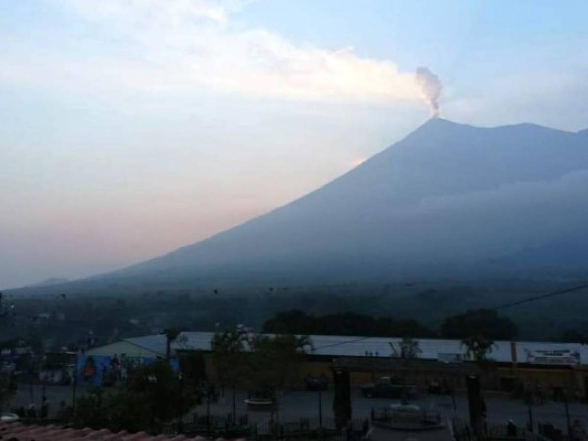 Guatemala está en alerta por nueva actividad del Volcán de Fuego