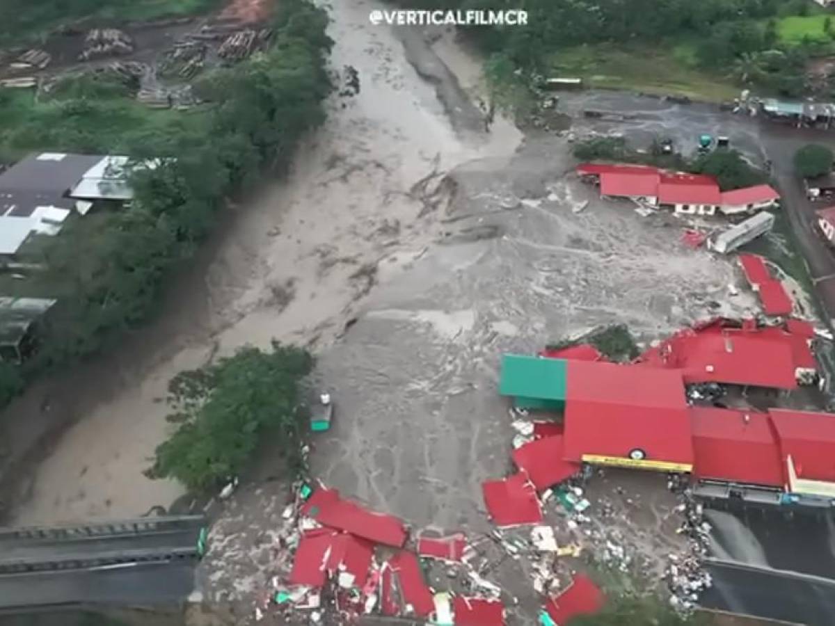 Costa Rica: habitantes de Aguas Zarcas en alerta por lluvias