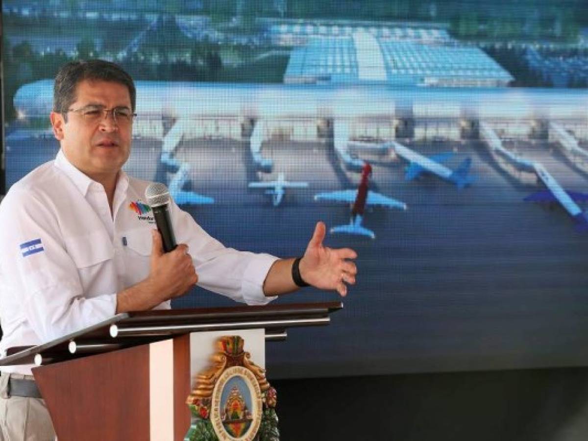 El presidente hondureño, Juan Orlando Hernández.