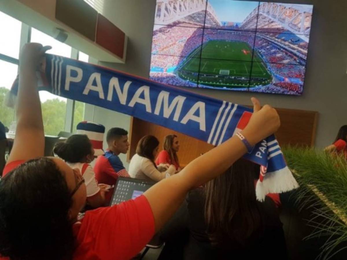 La fiebre mundialista paraliza a Panamá