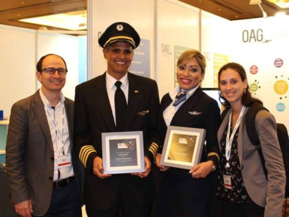 Copa recibe el premio como segunda aerolínea más puntual del mundo