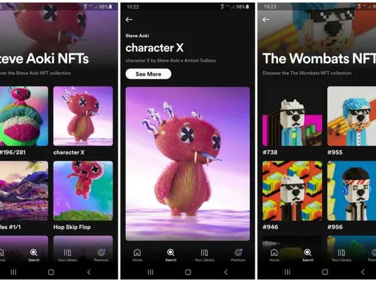NFT’s: Spotify permitirá a los artistas promocionar y vender sus tokens digitales