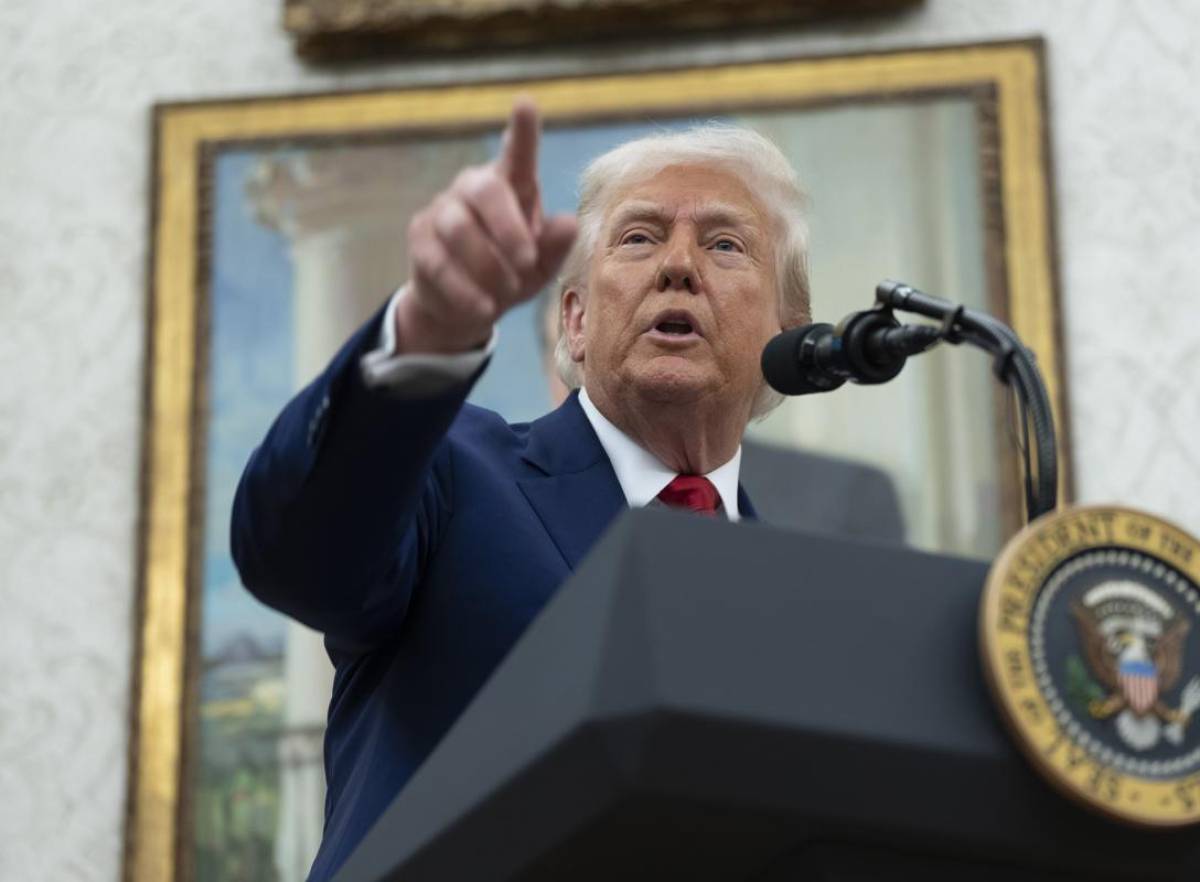 ¿Acobardando? Trump dice esto sobre su postura ante la imposición de aranceles