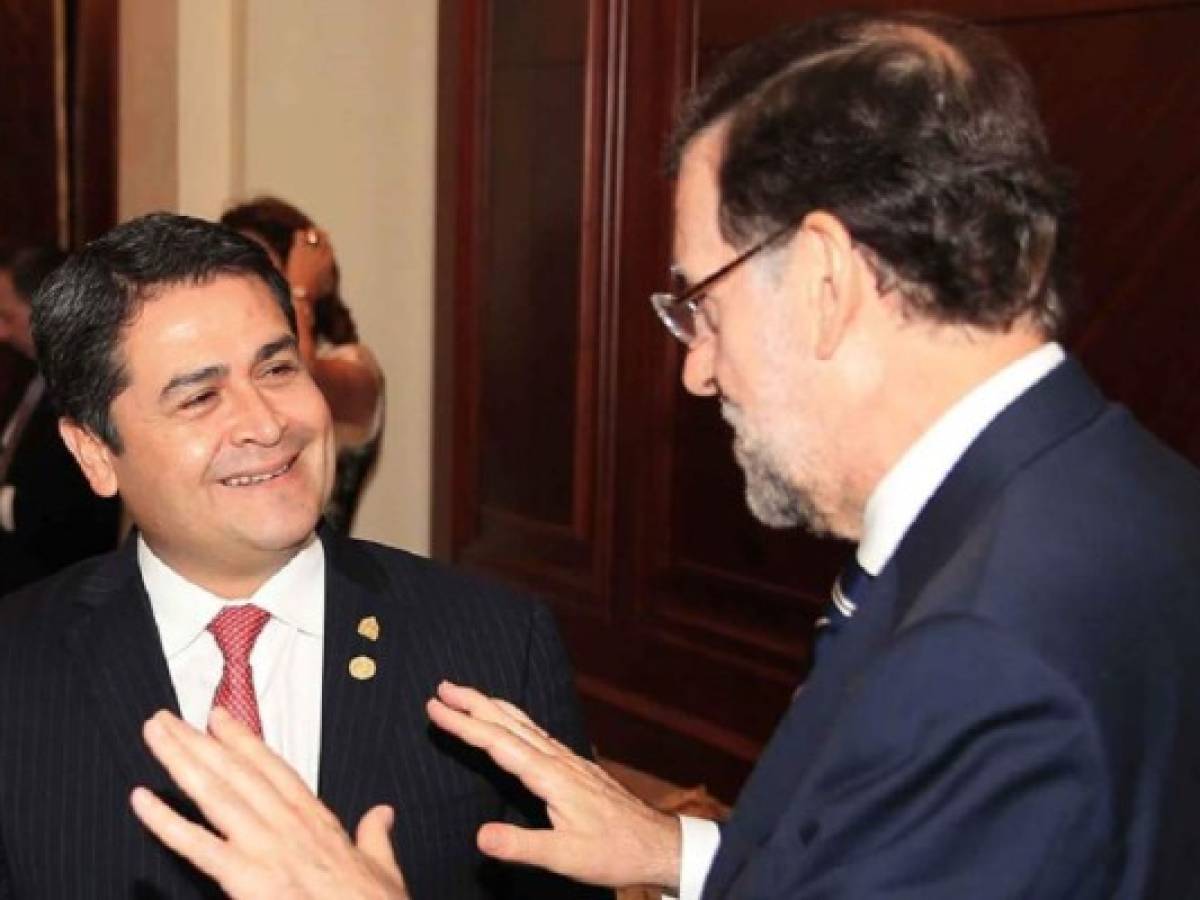 Presidente de Honduras promueve inversiones en España