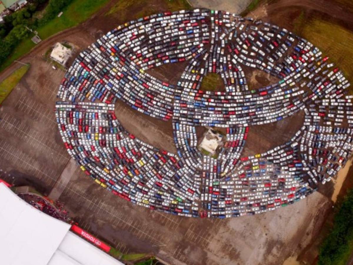 Purdy Motor logra récord Guinness por elipse Toyota más grande del mundo